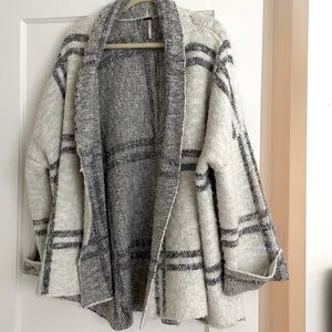 Free people oversized cardigan.